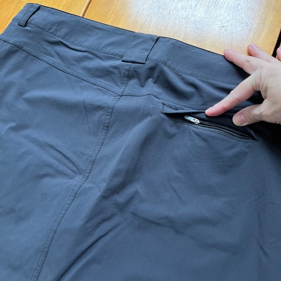 EMS Eastern Mountain Sport Skort Stretch Black Shorts Skirt Comfort, Size 14 - Picture 7 of 12